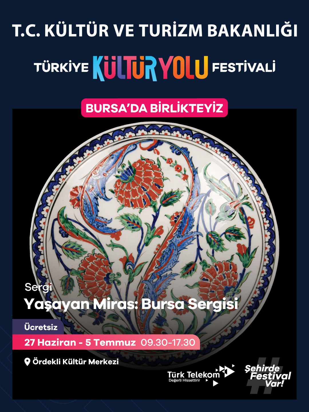 Türkiye Kültür Yolu Festivali’nin sekizinci durağı Bursa olacak