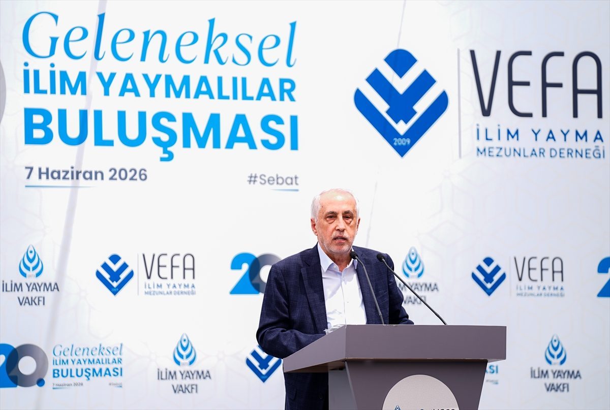 TBMM Başkanı Kurtulmuş, 20. Geleneksel İlim Yaymalılar Buluşması programında konuştu: