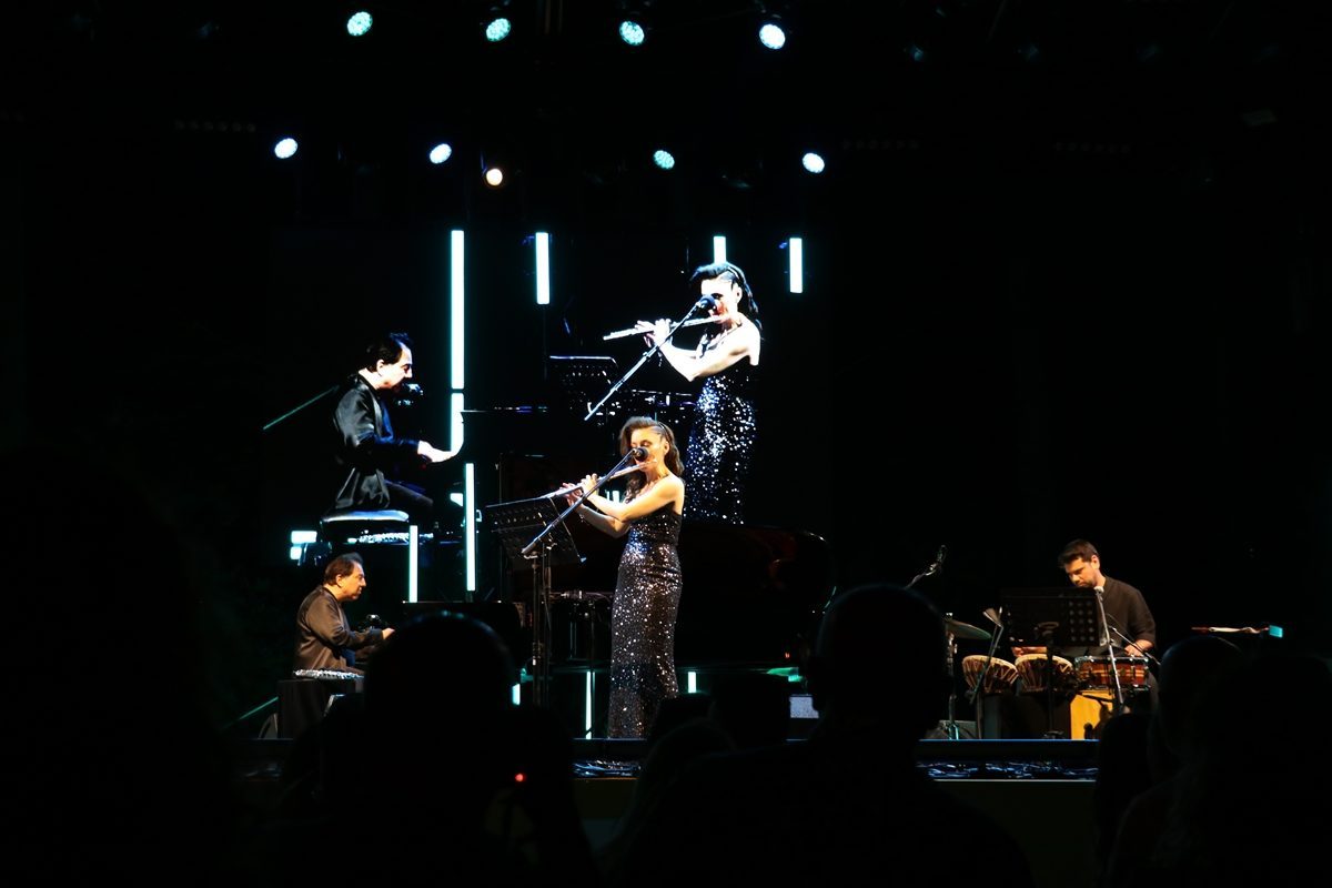 9. Antalya Akra Caz Festivali’nde piyanist ve besteci Fazıl Say sahne aldı