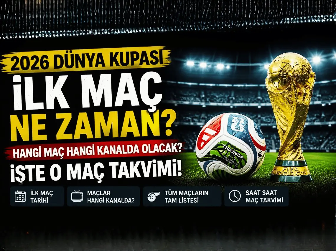 2026 FIFA Dünya Kupası maçları hangi kanalda yayınlanacak? İşte resmi yayın bilgileri