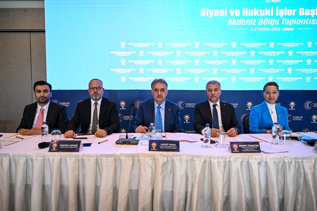 AK Parti Genel Başkan Yardımcısı Yazıcı, Adana’da konuştu:
