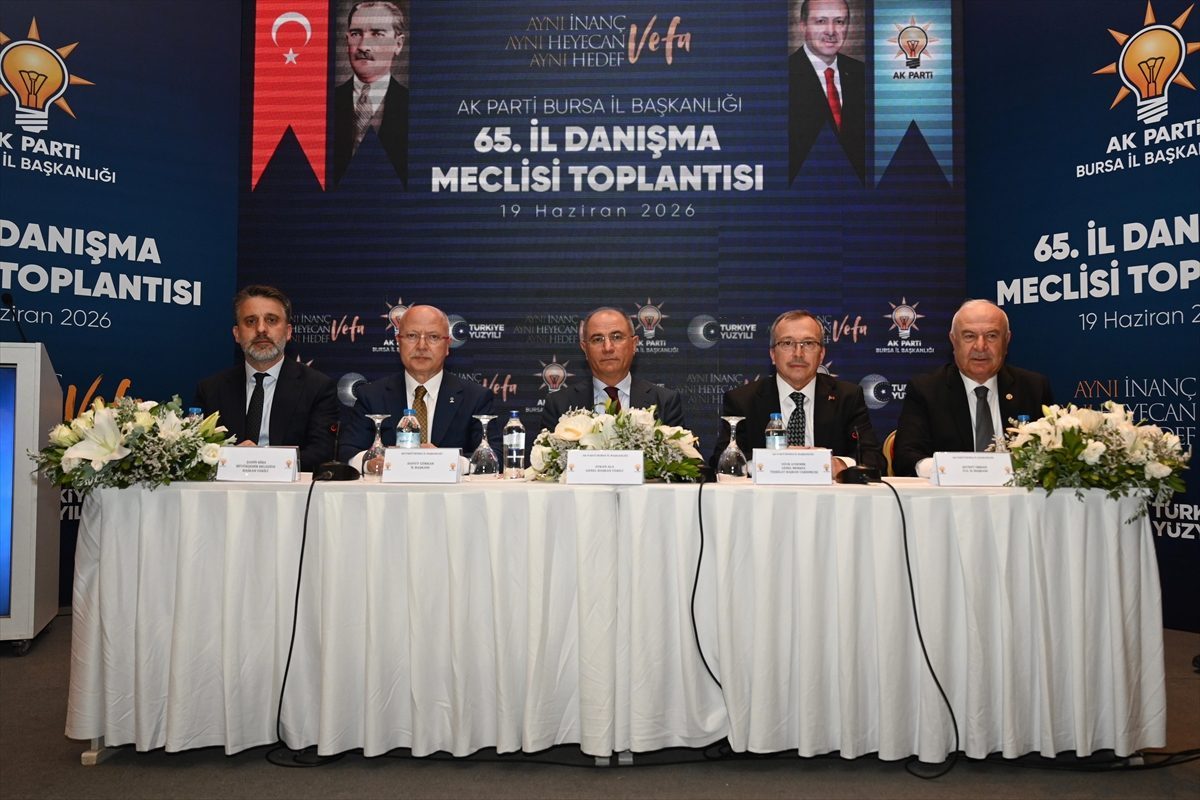AK Parti Bursa 65. İl Danışma Meclisi Toplantısı yapıldı