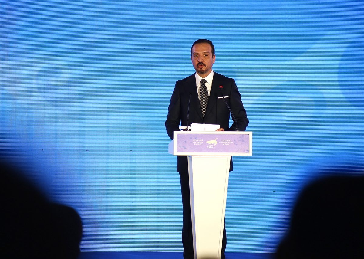 AK Parti Genel Başkan Yardımcısı Prof. Dr. Kürşad Zorlu, Issık Göl Forumunda konuştu: