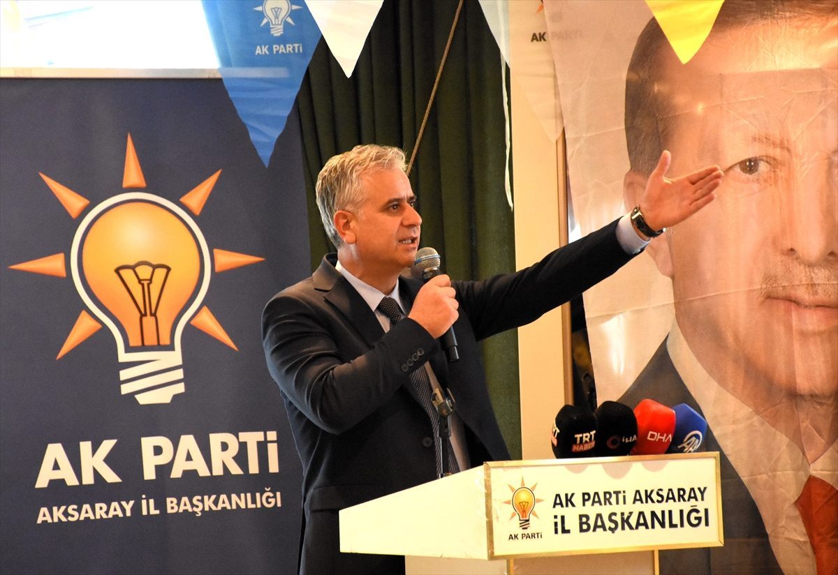 AK Parti Genel Başkan Yardımcısı Yalçın Aksaray’da konuştu: