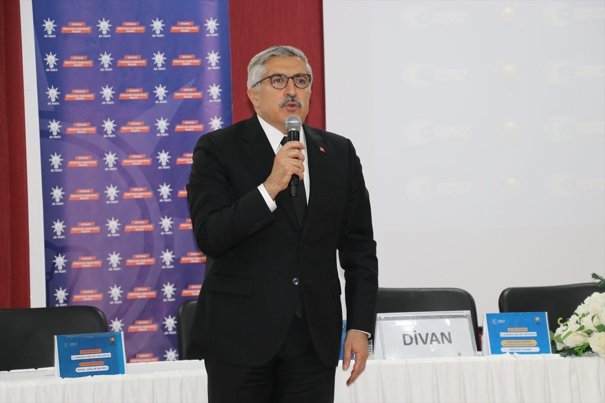 AK Parti Genel Başkan Yardımcısı Yayman, Kütahya’da konuştu: