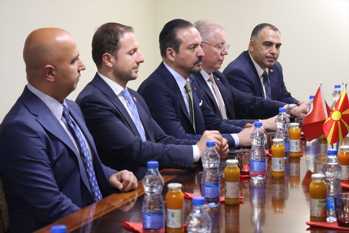 AK Parti Genel Başkan Yardımcısı Zorlu, Kuzey Makedonya’da konuştu: