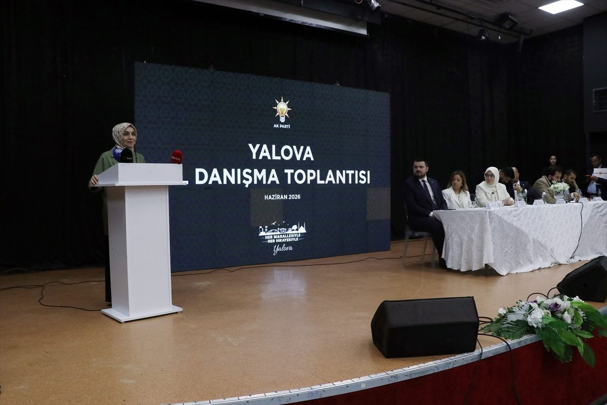 AK Parti Grup Başkanvekili Leyla Şahin Usta Yalova’da konuştu: