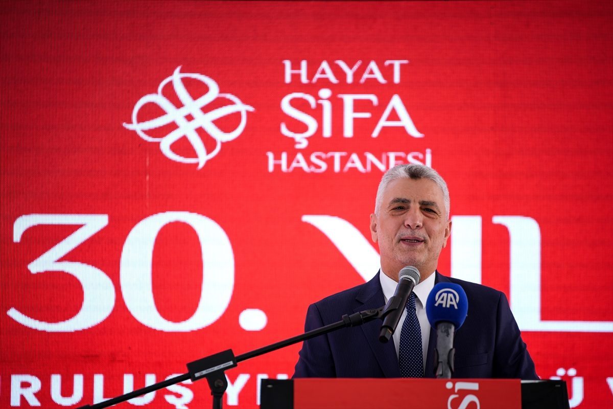 Bakan Bolat, “Hayat Şifa Hastanesi 30. Kuruluş Yıl Dönümü ve Yeni Birimlerin Açılış Töreni”nde konuştu: