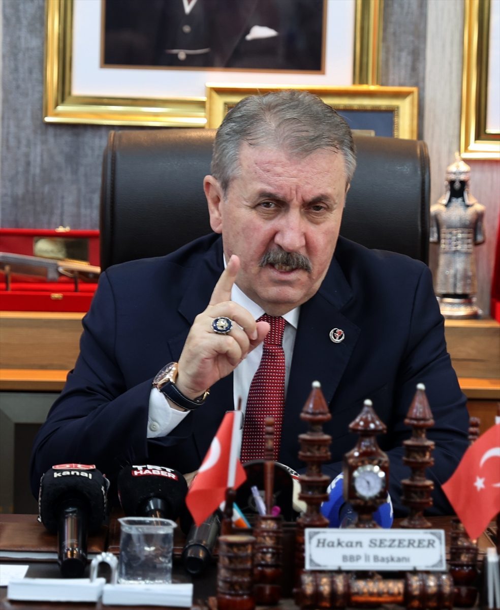 BBP Genel Başkanı Destici, Sivas’ta gündemi değerlendirdi: