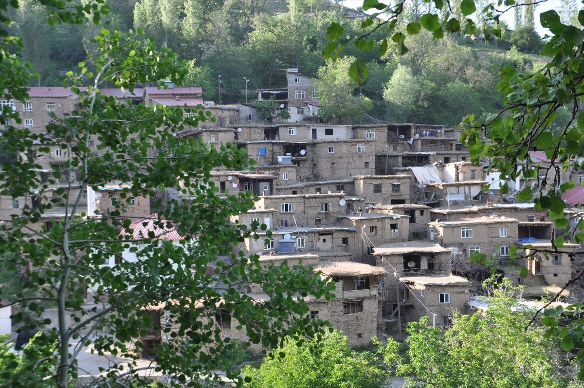 Bitlis’in köylerindeki 300 yıllık taş ve ahşap evler zamana direniyor