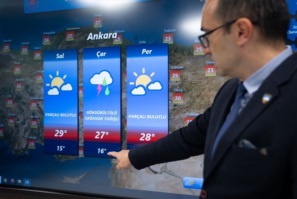 Bu hafta sıcaklıklar mevsim normallerinin üzerinde seyredecek