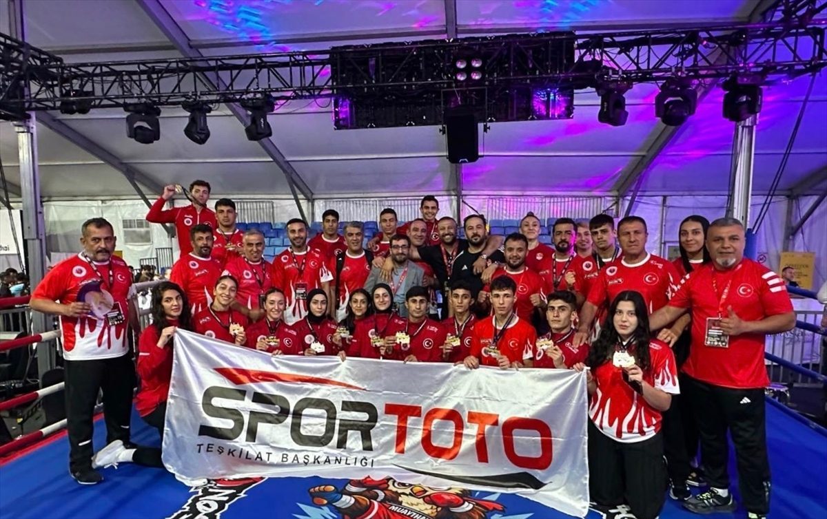 Dünya Muaythai Şampiyonası’nda milli sporculardan 4’ü altın, 16 madalya