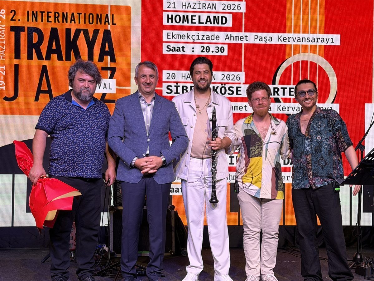 Edirne’de düzenlenen 2. Uluslararası Trakya Caz Festivali sona erdi