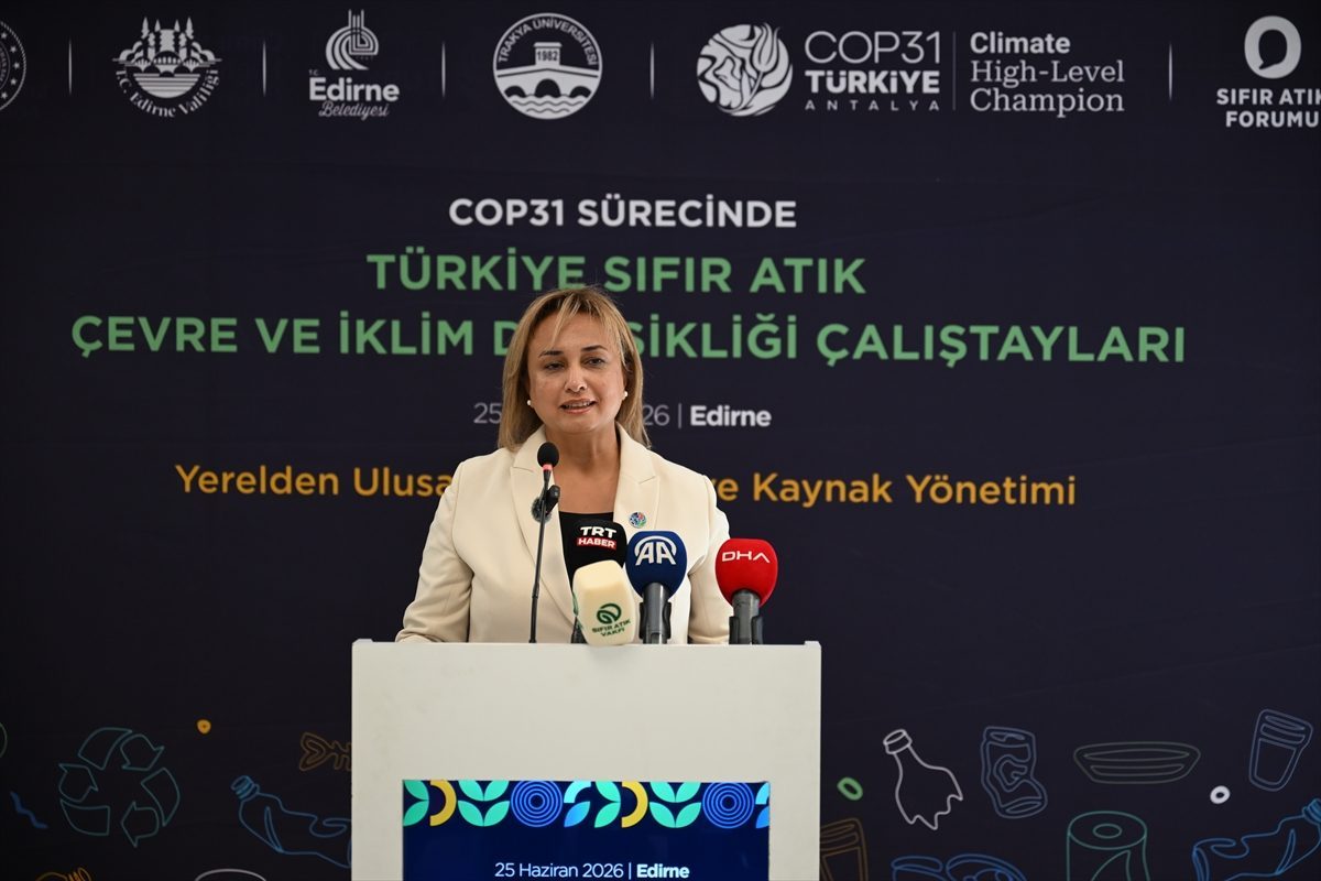 Edirne’de Sıfır Atık Çalıştayı düzenlendi