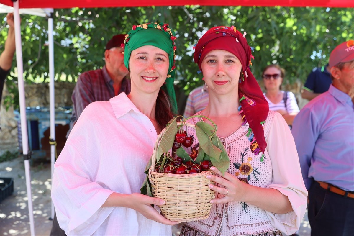 Edirne’den Avrupa’ya ihraç edilen “Çeribaşı” kirazının hasadı başladı
