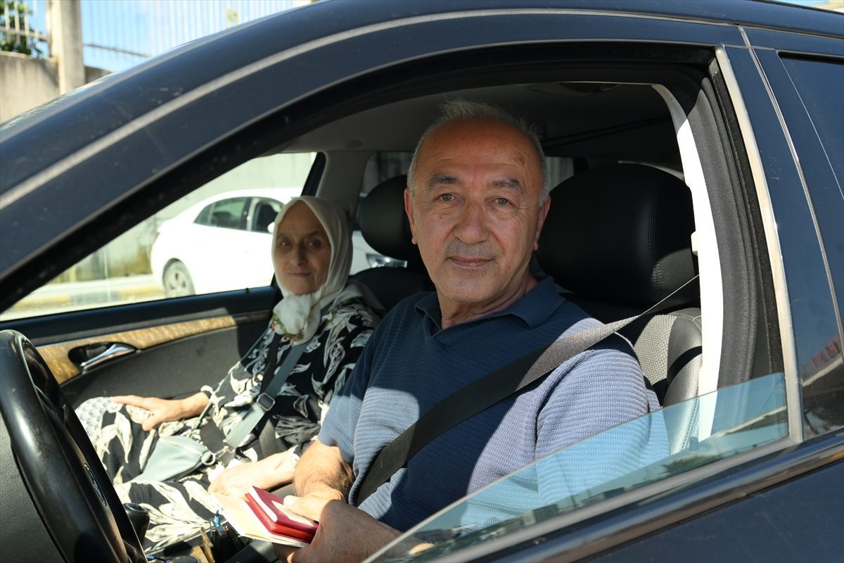 Emekli gurbetçiler yaz dönemini geçirecekleri yurda giriş yapmaya başladı
