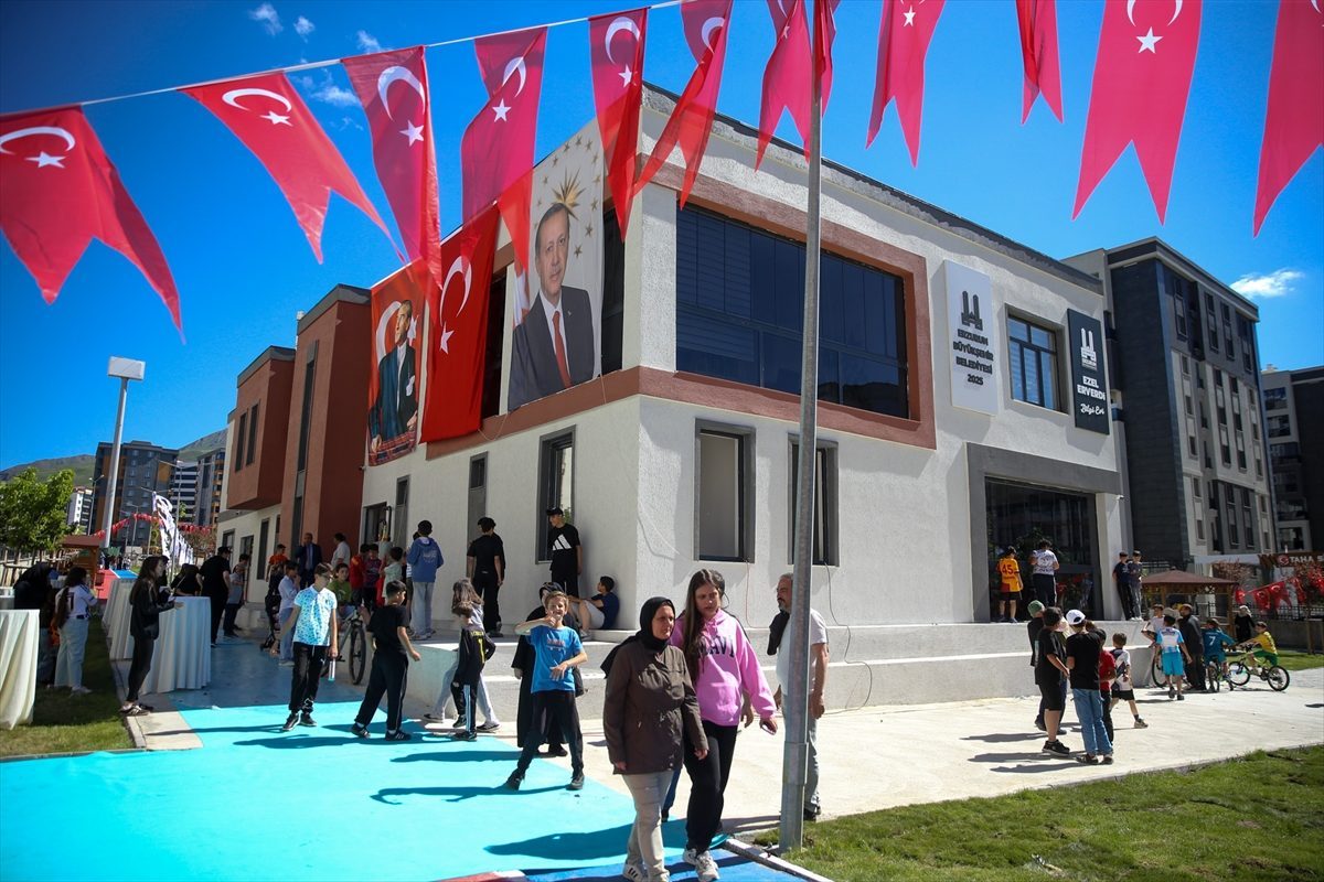 Erzurum’da 11 dönümlük yeni yaşam alanı hizmete girdi