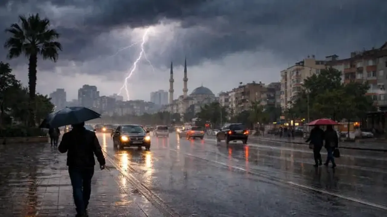 Meteoroloji’den sarı kodlu uyarı: Kuvvetli yağış ve fırtına geliyor