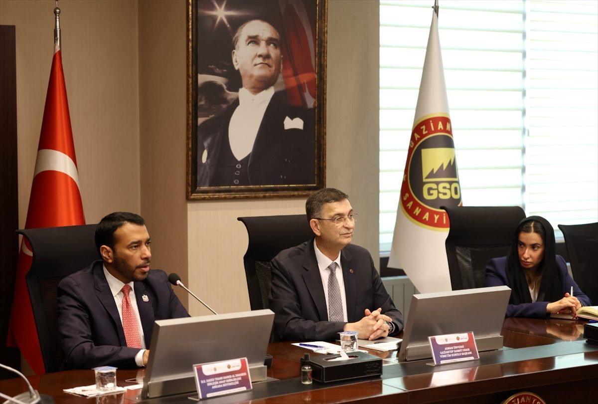 Gaziantep ile BAE arasındaki ticari işbirliği masaya yatırıldı