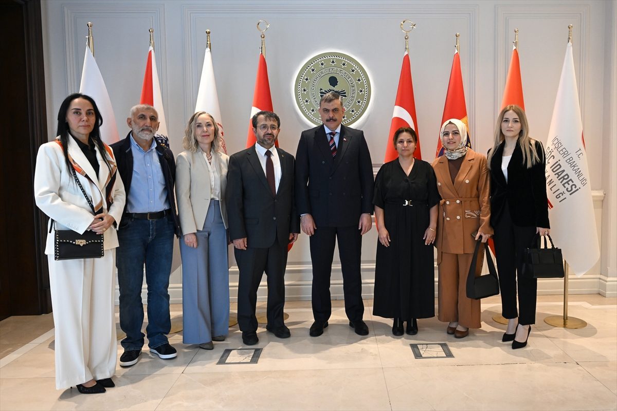 İçişleri Bakanı Çiftçi, GÜSODER heyeti ile görüştü: