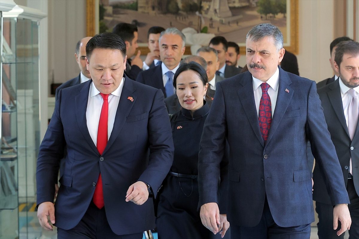 İçişleri Bakanı Çiftçi, Moğolistan Başbakan Yardımcısı Nomtoibayar ile görüştü:
