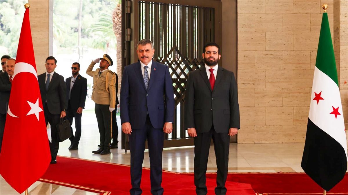 İçişleri Bakanı Çiftçi, Suriyeli mevkidaşı Hattab ile Şam’da görüştü