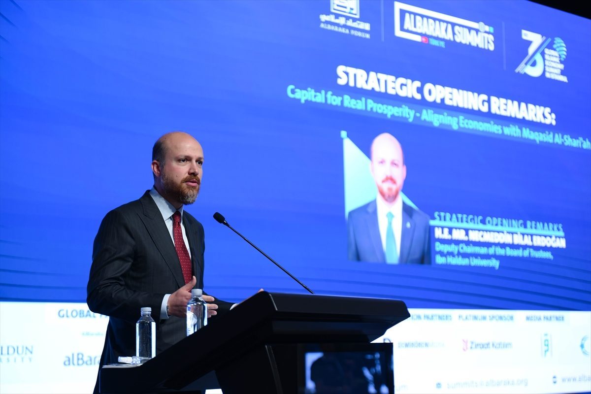 İHÜ Mütevelli Heyeti Başkan Vekili Bilal Erdoğan, 3. Küresel İslami Ekonomi Zirvesi’nde konuştu: