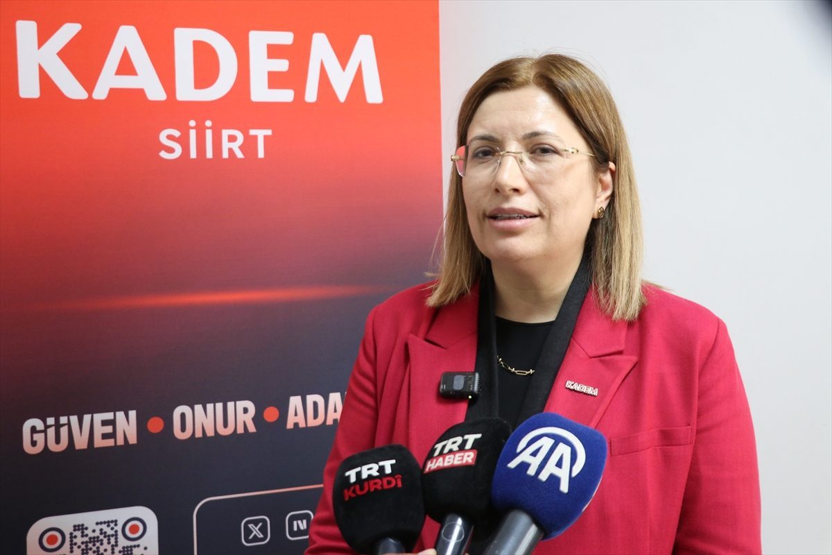KADEM Yönetim Kurulu Başkanı Sarı, Siirt İl Temsilciliği açılışında konuştu: