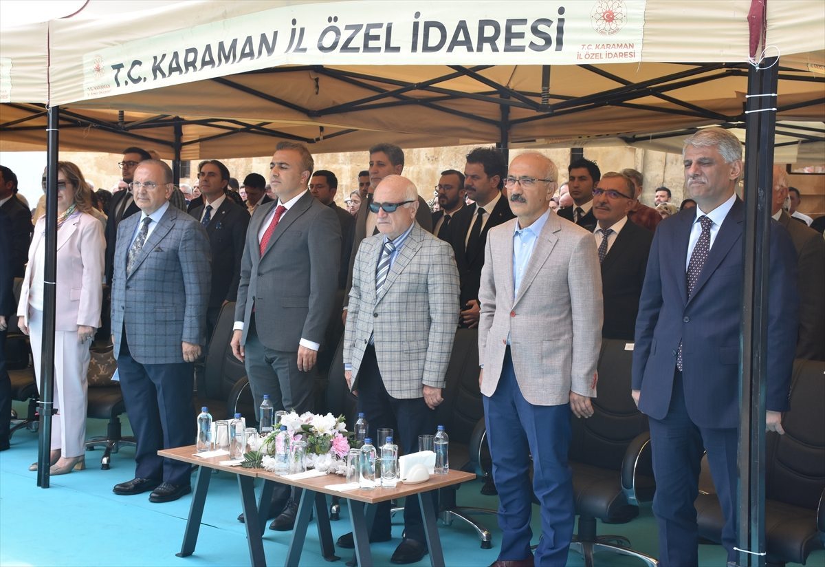 Karaman’da Ahmet Keleşoğlu Arkeoloji ve Etnografya Müzesi törenle açıldı