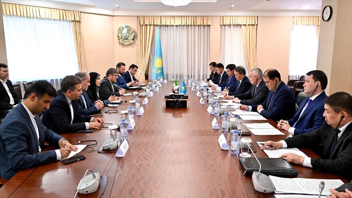 Kazakistan ile İran, ulaşım koridorları ve liman altyapısı alanlarında işbirliğini güçlendirecek