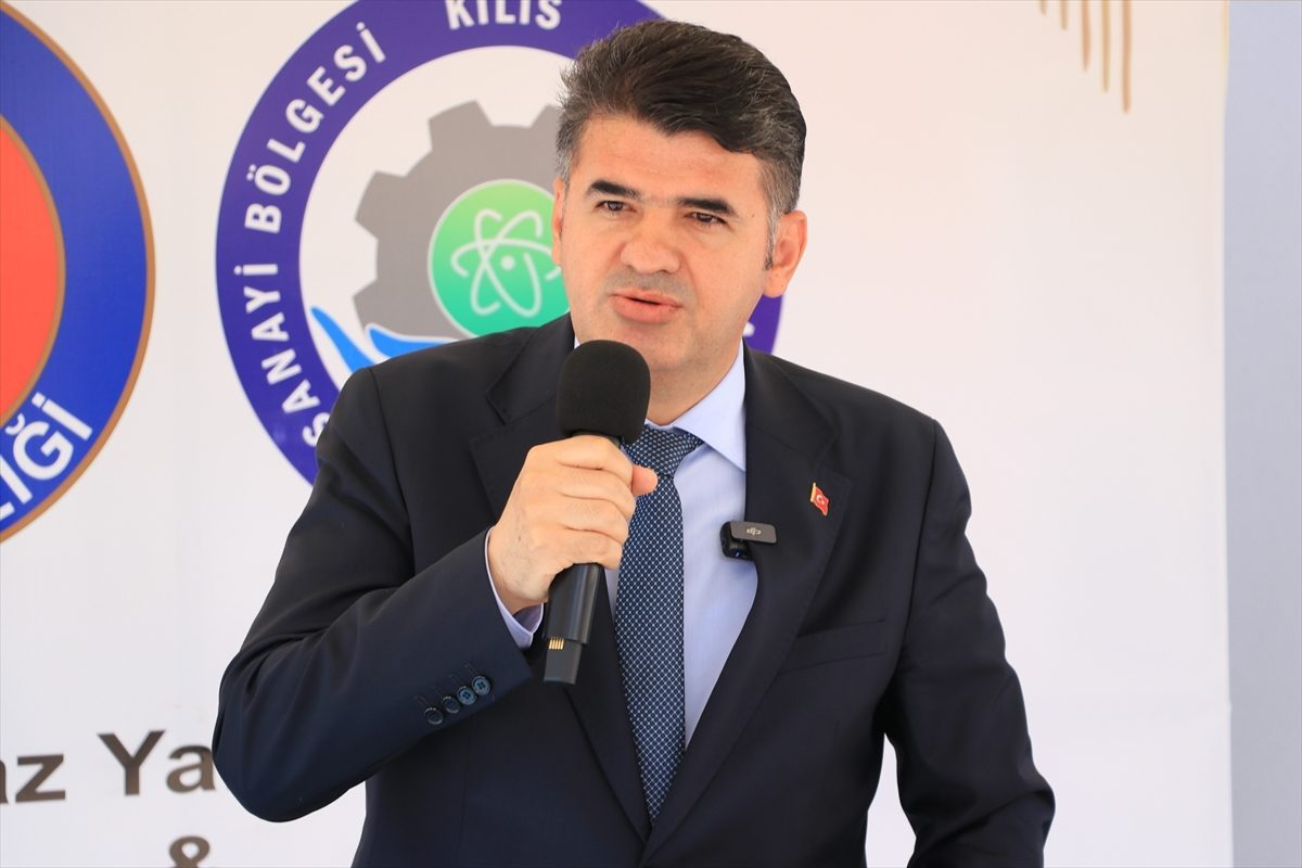 Kilis’teki Polateli-Şahinbey OSB’ye doğal gaz verilmeye başlandı