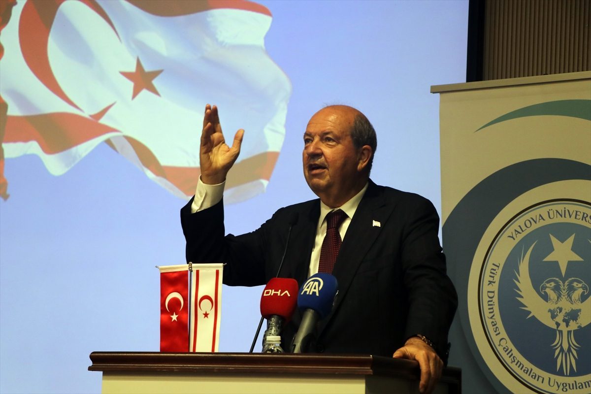 KKTC 5. Cumhurbaşkanı Ersin Tatar, Yalova’da konuştu: