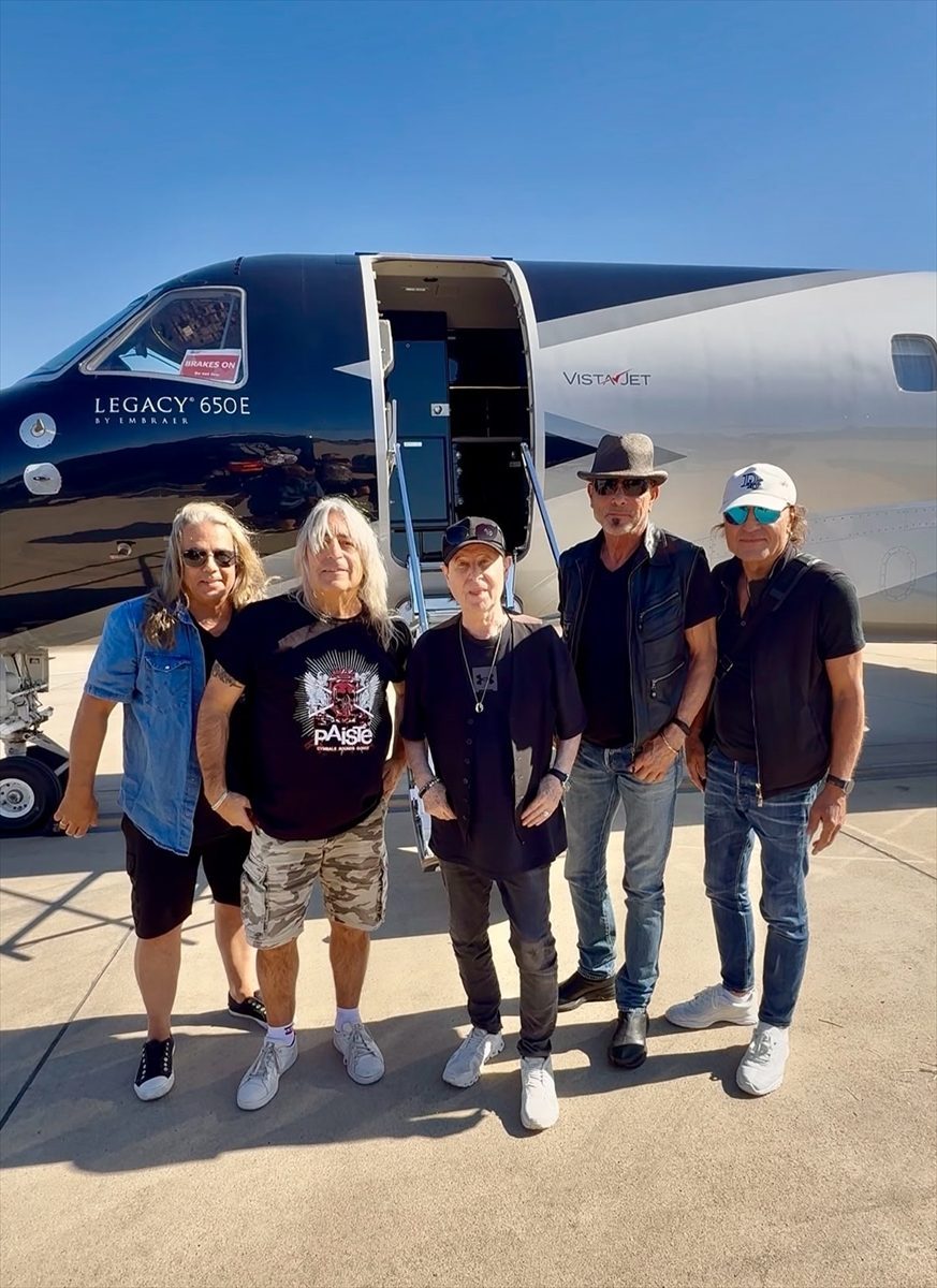Konser için Türkiye’ye gelen rock grubu Scorpions, hayranları için video mesaj yayımladı