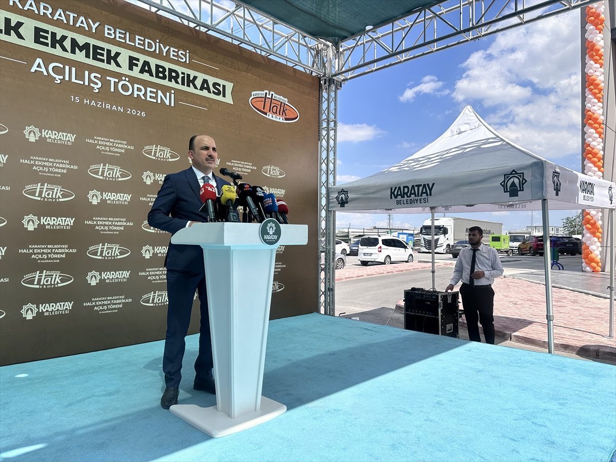 Konya’da yılda 25 milyon ekmeğin üretileceği Halk Ekmek Fabrikası açıldı