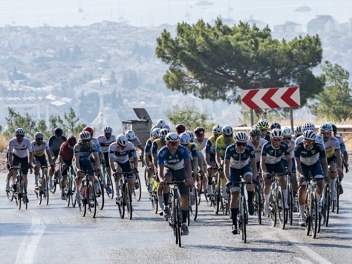 L’Etape Marmaris by Tour de France bisiklet yarışı yapıldı