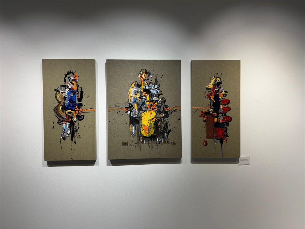 Meksikalı sanatçı Jazzamoart’ın resim sergisi Beyoğlu’nda sanatseverlerle buluştu