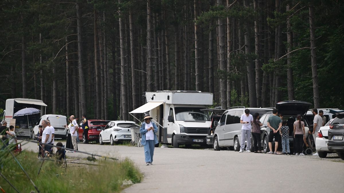 Mesafe ve mekan tanımayan “Fenerbahçe” aşkıyla 1280 rakımlı yaylada kamp kurdular