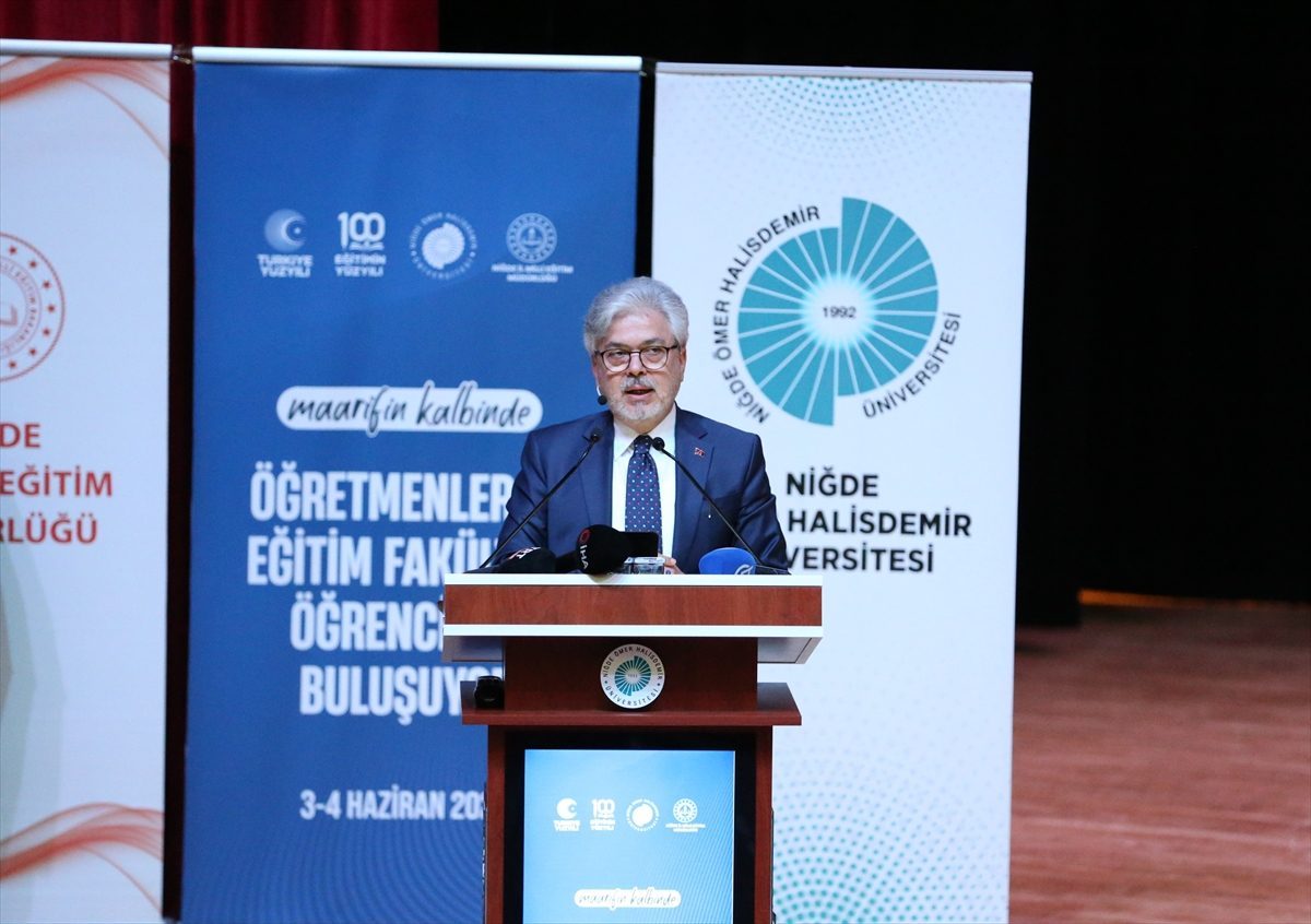 Milli Eğitim Bakan Yardımcısı Yelkenci, Niğde’de konuştu: