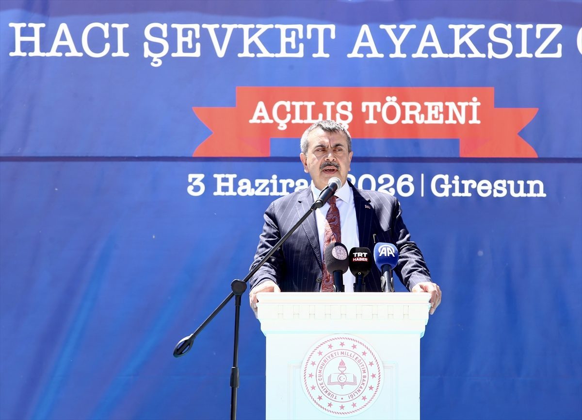 Milli Eğitim Bakanı Tekin, Giresun’da konuştu: