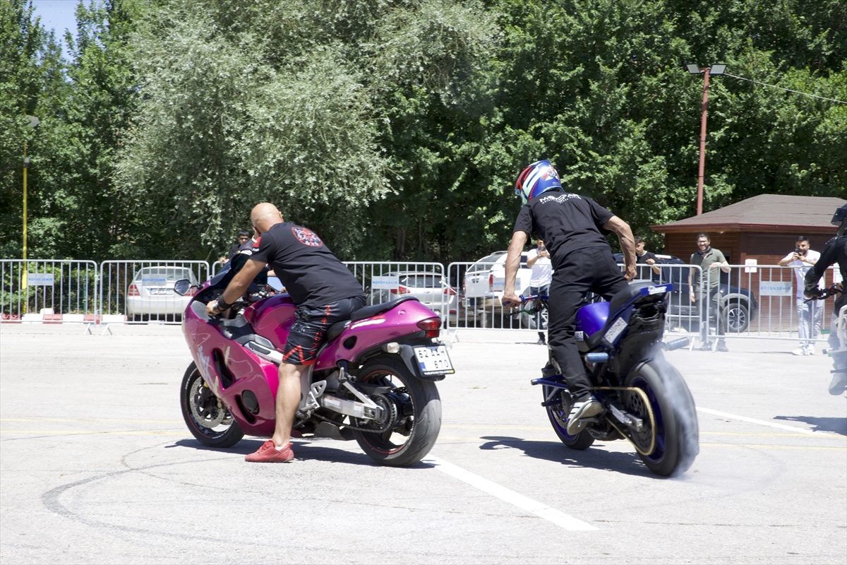 Motosiklet tutkunları “Akçadağ Motofest”te bir araya geldi