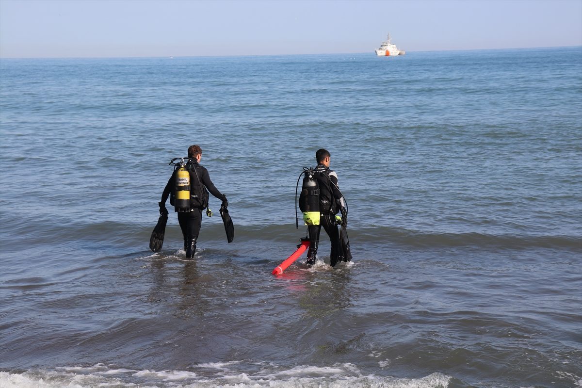Ordu’da denizde kaybolan kişiyi arama çalışmaları devam ediyor
