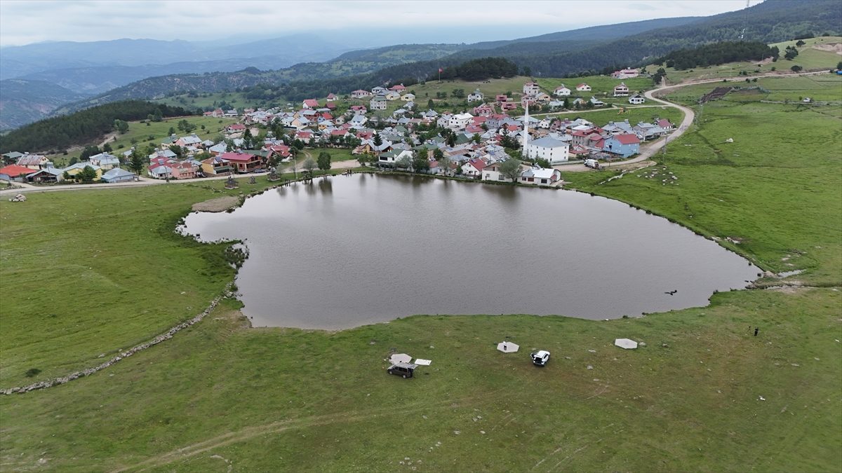 Ordu’nun 1200 rakımlı Keyfalan Yaylası ziyaretçilerini ağırlıyor
