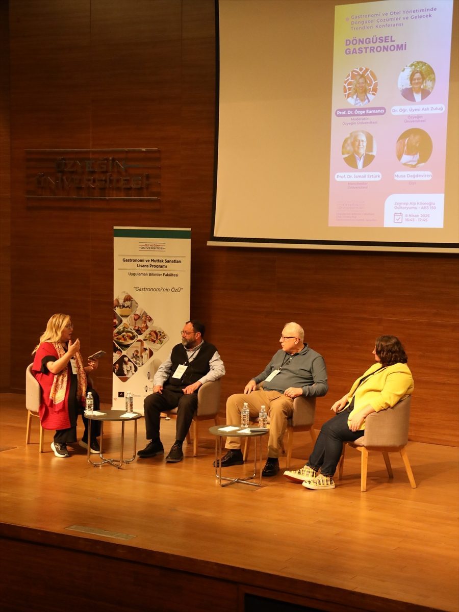 Özyeğin Üniversitesi gastronomi ve turizm sektörünün geleceğine yönelik konferans düzenledi
