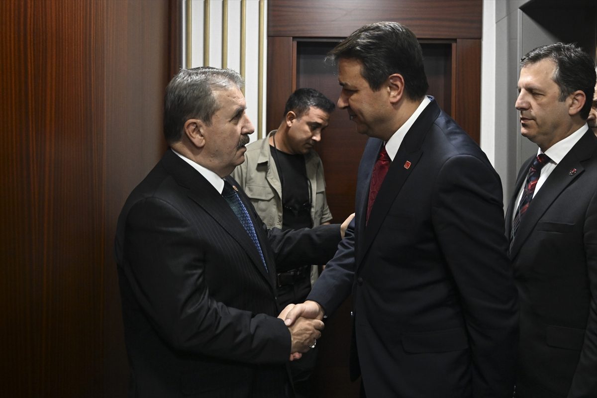 Saadet Partisi Genel Başkanı Arıkan’dan BBP Genel Başkanı Destici’ye ziyaret