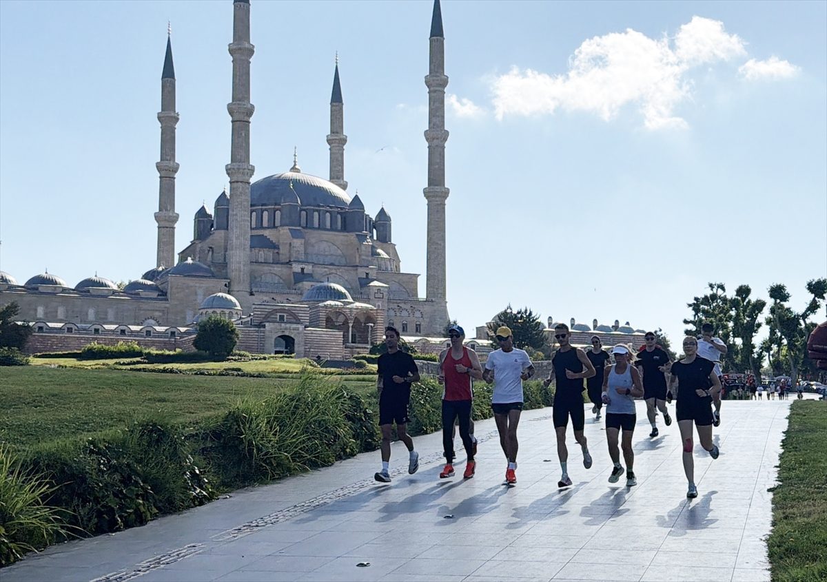 Selimiye Camisi’nin UNESCO Dünya Mirası Listesi’ne alınışının 15. yılı dolayısıyla koşu düzenlendi