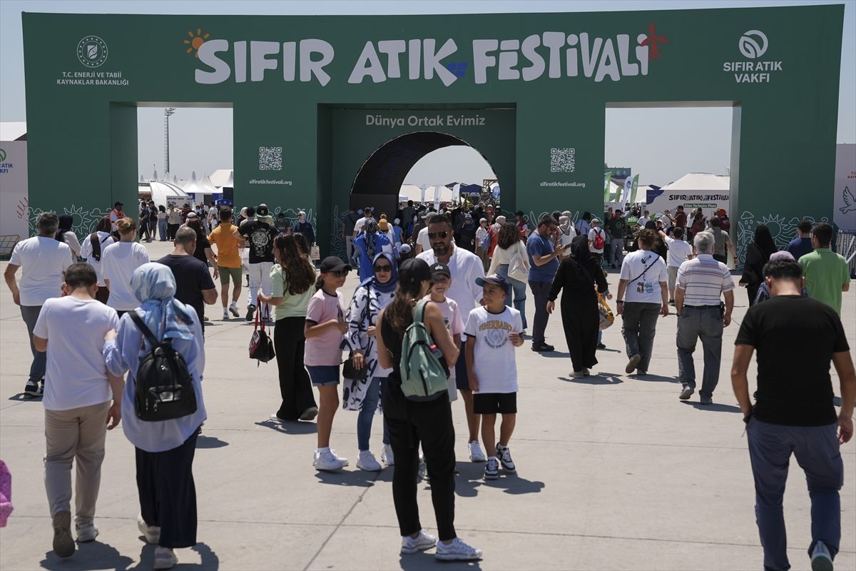 Sıfır Atık Festivali’ne üçüncü gününde yoğun ilgi sürüyor