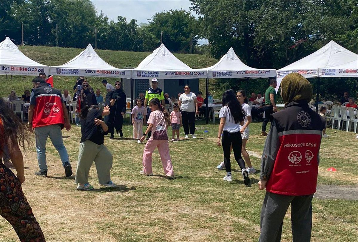 Silivri’de aileler “Aile ve Nüfus On Yılı” kapsamında piknikte buluştu
