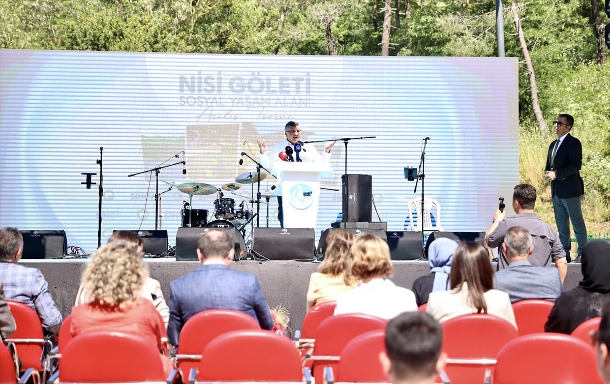 Sinop’ta 150 bin metrekare alana sahip Nisi Göleti Sosyal Yaşam Alanı hizmete açıldı
