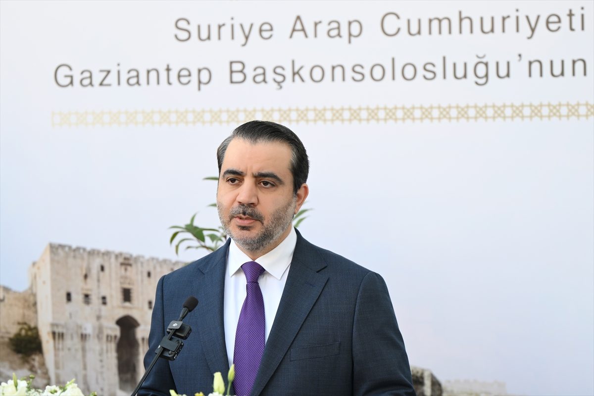Suriye’nin Gaziantep Başkonsolosluğu 15 yılın ardından tekrar açıldı