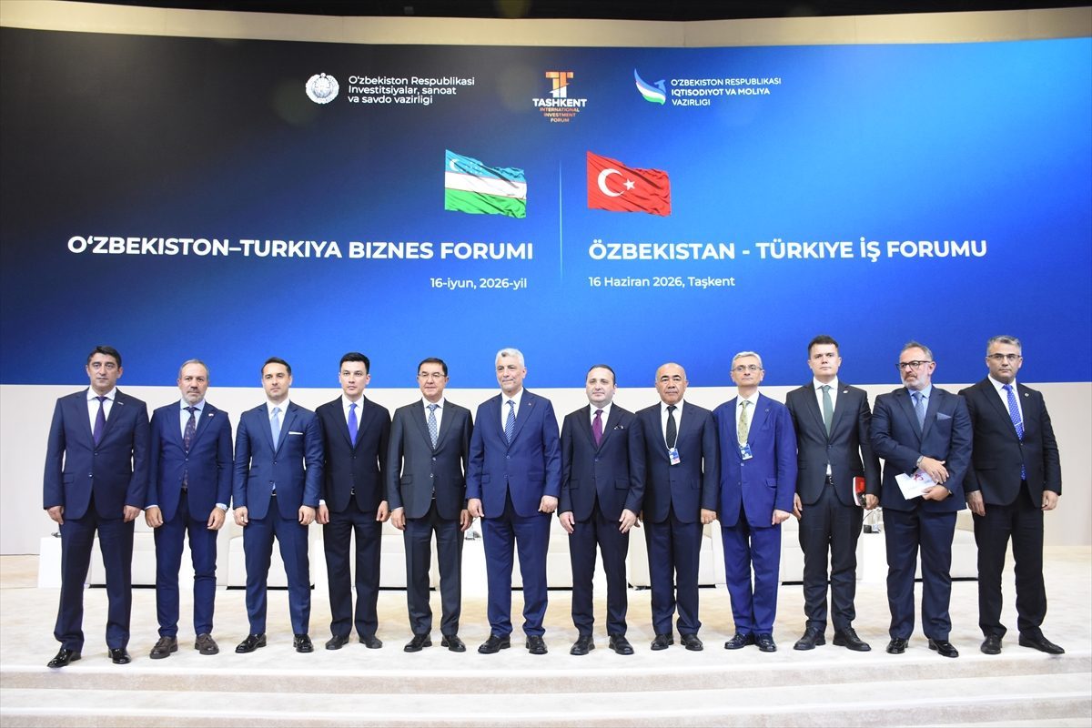 Taşkent’te Türkiye-Özbekistan İş Forumu düzenlendi